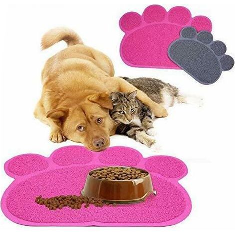 Tappetino Lettiera Gatti 45x60cm Antiscivolo Pancho Tappeto Pulizia Zampa PVC (1/5)