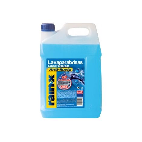 Rain-X 14126 Lavapioggia Protezione dalla pioggia -5°C, Made in Spain, Repellente alla pioggia, Parabrezza, 5 litri