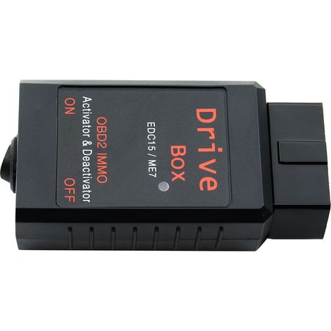 Boîtier Drive Box EDC15/ME7 OBD2, désactivateur/activateur d'antidémarrage pour Audi, Skoda, VW, Golf et Seat (1/4)
