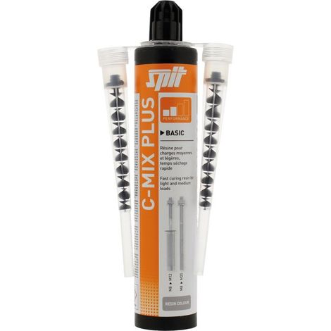 Cartuccia sigillante CMIXPLUS Grigio 300 ml + 2 Ugelli SPIT - 055866