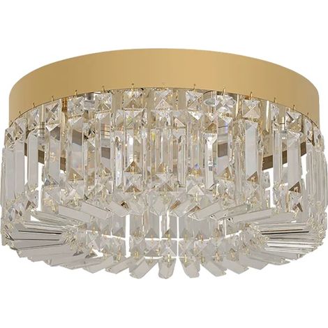 Plafonnier, Ampoules LED, Design Moderne, Dia40cm or, modifiable (1/2)