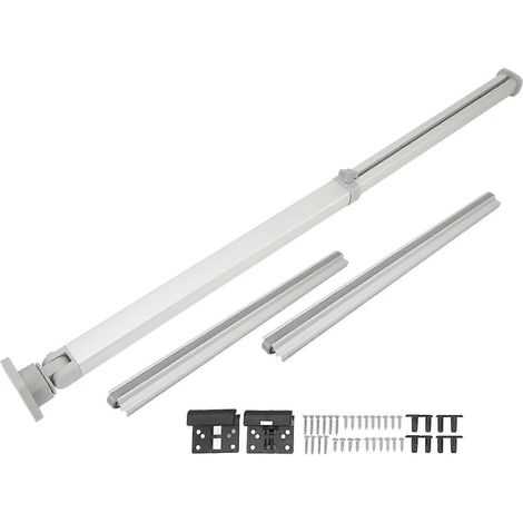 La table RV est dotée d'un cadre pliable en alliage d'aluminium avec des pieds allant de 545 à 930 mm, convenant aux remorques, camping-cars, bateaux et yachts. (1/5)