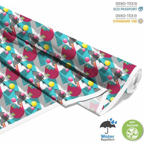 OUTDOOR DEKOSTOFFE OXFORD - Motiv Geometrisch I DX3484