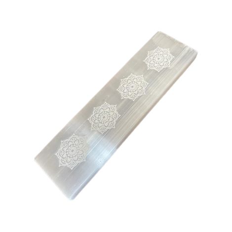 Plaque de chargement à barre plate 15 cm - Mandala- Vendu par 1 (1/2)