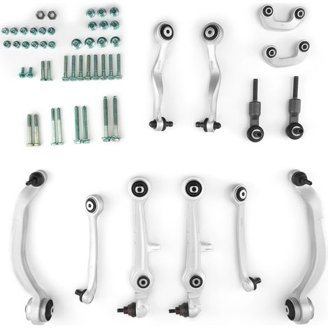 12 TEILE QUERLENKER SATZ VORNE OBEN UNTEN LH+RH FOR AUDI A4 8D A6 4B VW PASSAT (1/5)