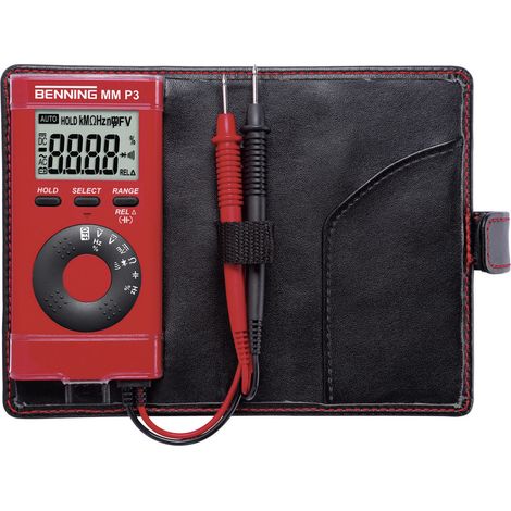 Benning MM P3 Hand-Multimeter  digital  CAT II 600 V, CAT III 300 V Anzeige (Counts): 4000