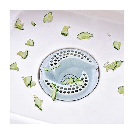 Crépine de bonde d'évier, filtre de bonde de lavabo, protection de bonde, filtre anti-cheveux pour douche, empêche les obstructions, pour évier de cu (1/4)