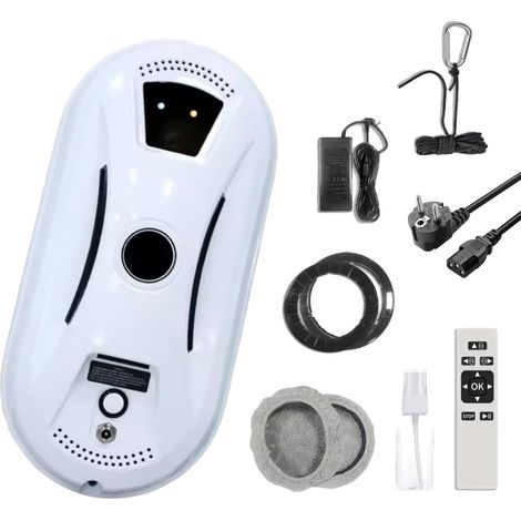 Robot de Nettoyage de Fenêtres, Aspiration de 2800Pa, Fonctionnement par Télécommande (1/2)