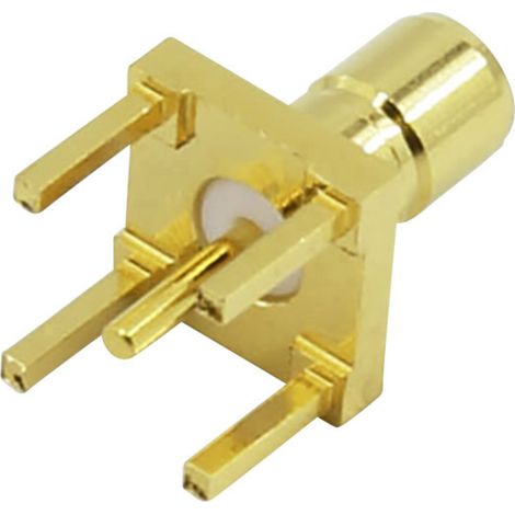 TRU COMPONENTS SMB-014 5972572 SMB-Steckverbinder Stecker, Einbau vertikal 50 Ω 1 St.