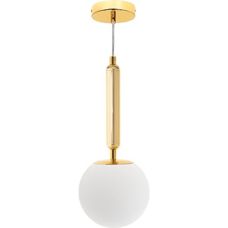 Hängeleuchte from der AIMEE Serie Gold Finish Metall INTELUSA