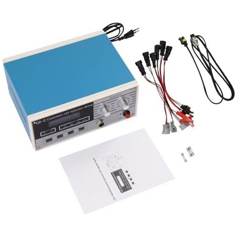 CR-C Appareil de test d'injecteurs, AC110-240 V, testeur d'injecteur diesel, machine pour utilisation avec tous les injecteurs 11 x 25 19 cm - (1/5)