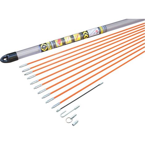 Vista de tracción de cable Set Mighty-Rod, 10 metros T5410