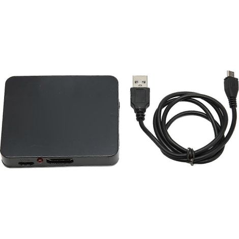 Répartiteur d'interface multimédia haute définition, 4K ultra haute définition 1080p, 1 entrée, 2 sorties, compatible avec les consoles de jeux, les téléviseurs et les ordinateurs portables. (25-26 s) (1/5)