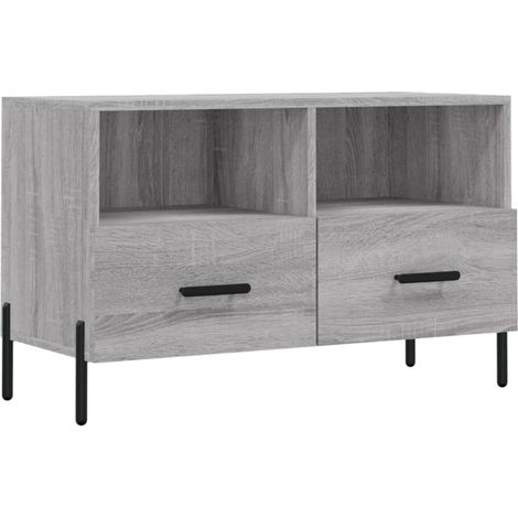 Maison Exclusive - TV-Schrank Grau Sonoma 80x36x50 cm Holzwerksto