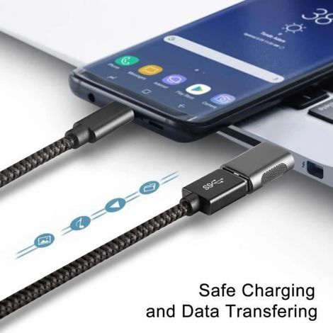 Adaptateur USB C - - Thunderbolt 3 - USB 3.0 - 5 Gbps (1/4)