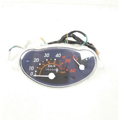 Tacho für chinesische Zweiräder 50 60 mph / blau, neu (1/5)