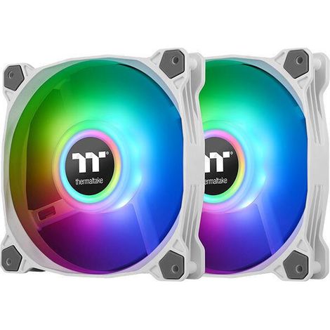 Thermaltake Pure Duo 14 Universal Ventilador 14 cm Blanco 2 pieza(s) (1/4)