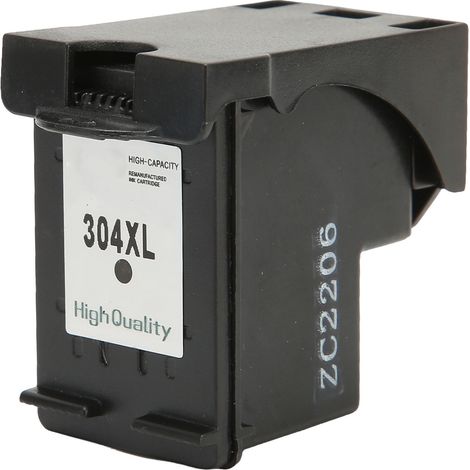 Cartouche d'encre 304XL compatible HP DeskJet 5055 5052 5010 3755 2600 - Noir - Recharge pour imprimante (1/5)