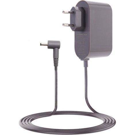 Cargador compatible con aspiradoras Dyson V6, V7 y V8 - 26,1 V - Adaptador de repuesto universal para aspiradoras Dyson - Cable de 1,8 m - Pieza de repuesto para aspiradoras Dyson