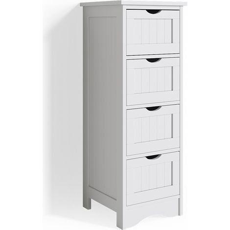 Badschrank Bianco, Weiß, 30 x 81 cm, Vicco (1/5)