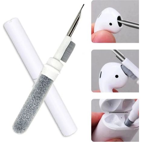 Nettoyant 3 en 1 pour AirPods : dépoussiérage et nettoyage des écouteurs (1/5)