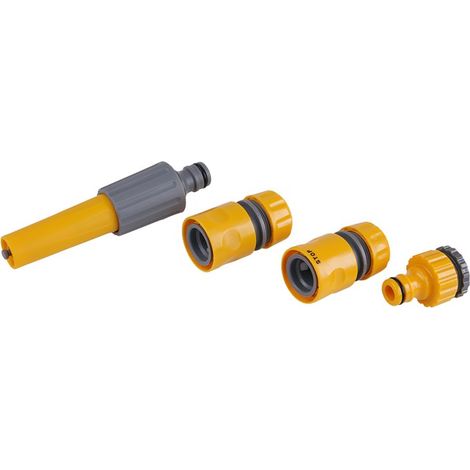 Juego de pulverizadores ROSA, acoplamientos rápidos 1/2", adaptador 1/2"-3/4" 45180.01