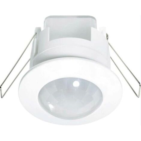 Détecteur de mouvements PIR 1296307 intérieure plafond, encastré 360 ° relais blanc IP20 (1/5)