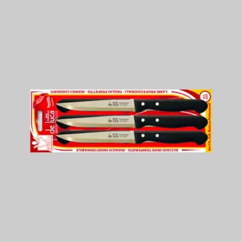 Coltelli da bistecca lama 11 cm - blister 6 pz DE LUCA COLTELLERIE (1/3)