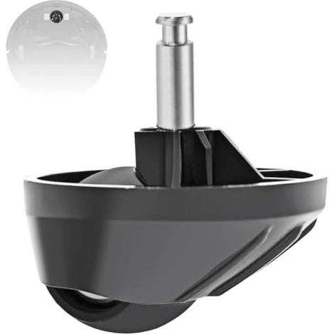 Roue avant, Roue avant silencieuse, Roue avant, pneu, Roue pour Proscenic M7, M7 Max, M7 Pro, M8, M8 Pro, pour Ultenic T10 Elite Accessoires pour robot aspirateur Silent Wheel (1/4)