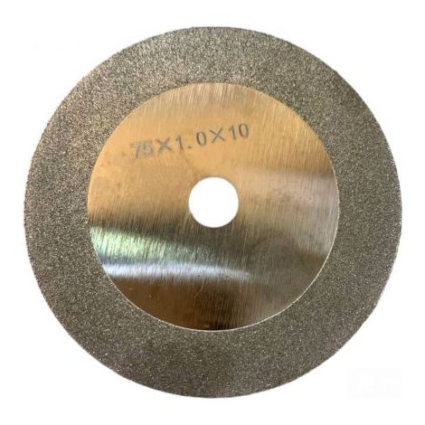 Disco Mola Diamantata per Mini Flex Smerigliatrice Ø75mm per Vetro Cristallo (1/5)