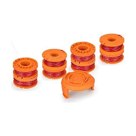 Bobines de rechange de corde de tonte en nylon, fil de coupe, tête de coupe-bordures, pièces détachées pour tondeuses à gazon