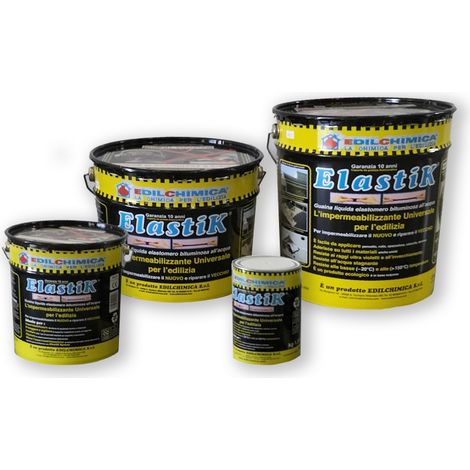 Elastik latta da 1,2 kg guaina liquida elastomero bituminosa all’acqua (1/5)