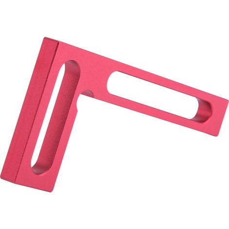 Équerre de serrage miniature en alliage d'aluminium de 100 mm pour le travail du bois, en forme de L. (1/5)