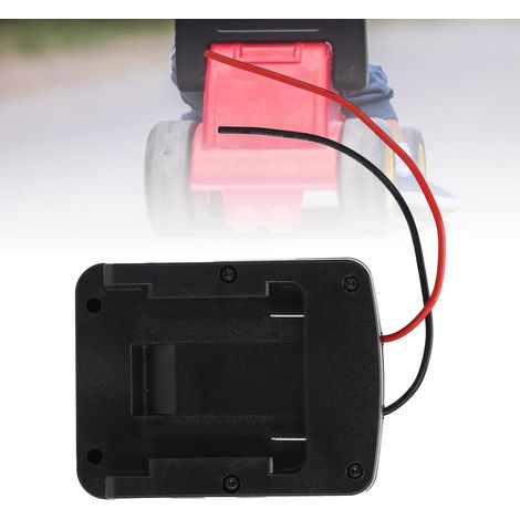 Adaptateur de Batterie Universel 18V pour Outils Bosch - Connecteur d'Alimentation Noir