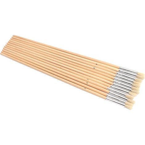 Brosse rayée 4 ronde