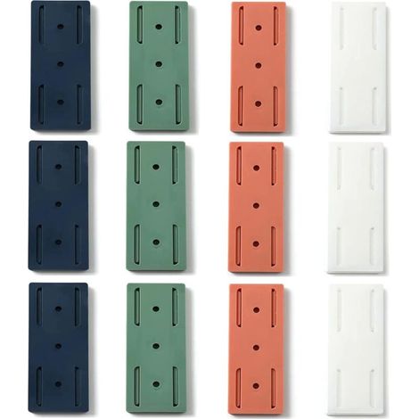 Crochet Adhesif Mural 3M - 4 Pièces Crochet Adhésif Rond Dorés, Accroche Torchon Cuisine Inoxydable, Patere Salle de Bain Autocollant, Porte Torchon Cuisine Sans Percage pour Muraux/Douche (1/5)