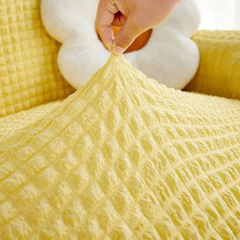 Housse de tête de lit extensible - 1 pièce, élastique épaisse, anti-salissure Étiquette (1/4)