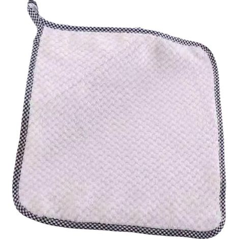 Chiffon De Cuisine - Microfibre 25x25 Cm - Pour Vaisselle Et Nettoyage Multifonctionnel - Réutilisable - 1 Pièce (1/5)