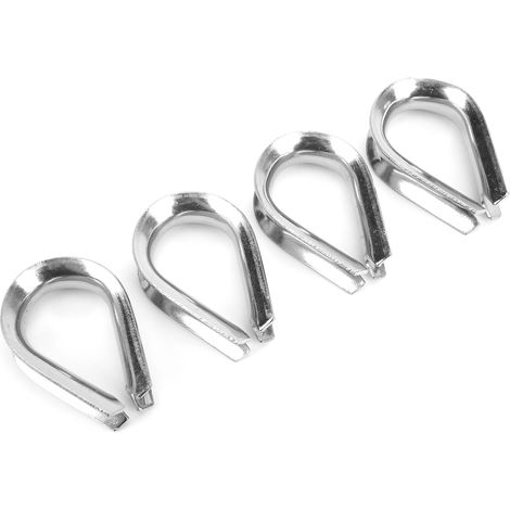 4 pièces M12 en acier inoxydable cosse de câble pour câble diamètre 1/2 pouce (1/5)