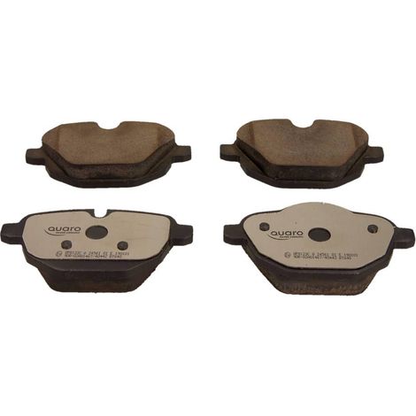 PASTILLAS DE FRENO QUARO. BMW T. F10/F11 520-530 10-/F25 X3 10- QUARO PLATA CERÁMICA (1/2)