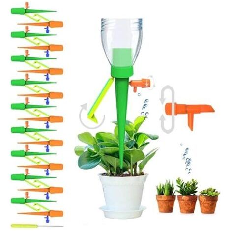 BUNTHAUS 18 Pics Irrigation Goutte à Goutte Kit, D'arrosage Automatiques pour Plantes en Extérieur et Intérieur (1/5)