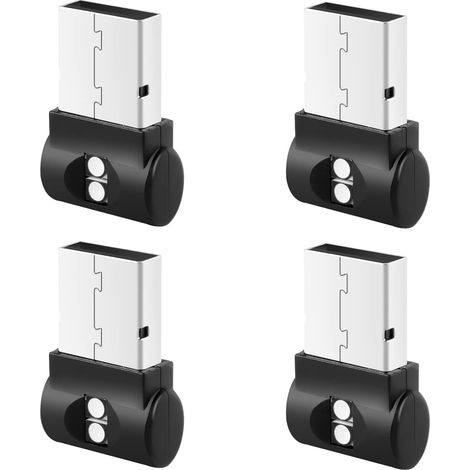 4 mini lampes LED USB pour voiture avec lumière d'ambiance RGB, 7 couleurs pour l'intérieur de la voiture, l'ambiance, les ordinateurs portables et les veilleuses (1/5)