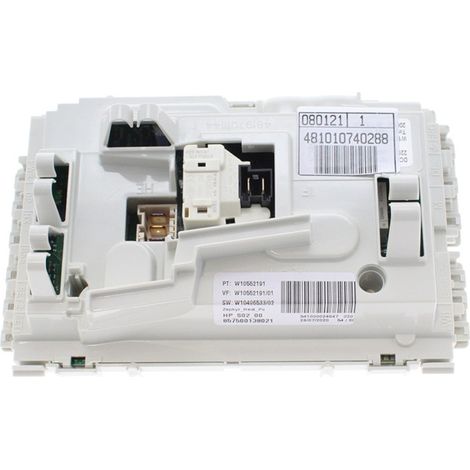 PLATINE DE PUISSANCE VIERGE A PROGRAMMER POUR LAVE LINGE WHIRLPOOL - 481010740288 (1/2)