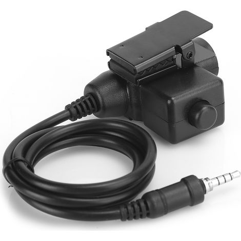 Connecteur de câble PTT portable U94-7R compatible avec VX-6R, VX-7R, VX6R, VX7R, FT-270, FT-270R et VX-127 (1/5)