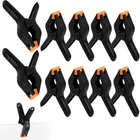 10 Stück 4-Zoll-Federclips