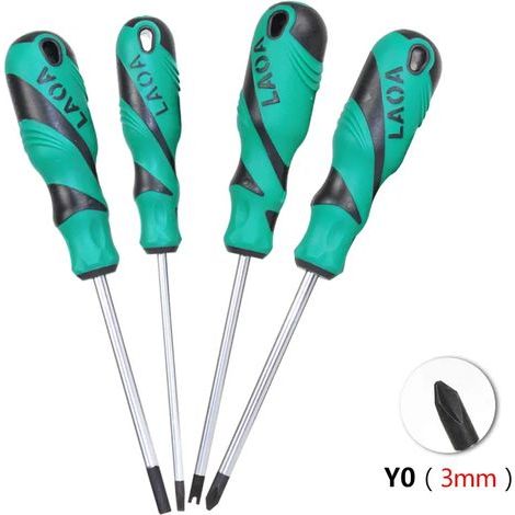 4-teiliges Set Y-förmiger Magnetbits, Schraubendreherbolzen, Schraubendreher, Spezialschraubendreher (1/5)