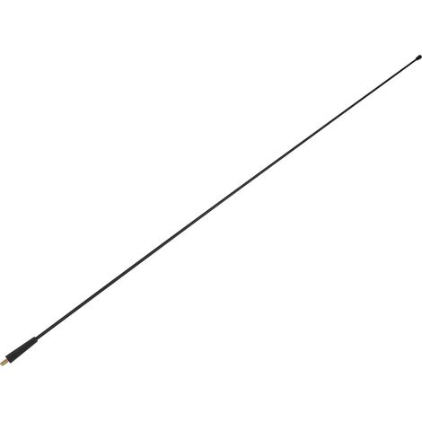 Adnauto – Antenne de toit universelle 84cm AM/FM – Filetage M6 pour installation facile – Fibre de verre durable – Réception optimale