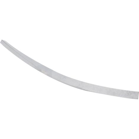 Barre en acier tungstène spiralée 60100, tige droite transformée en forme torsadée, dimensions 115x3,1x5,6 mm, idéale pour usage professionnel. (1/5)