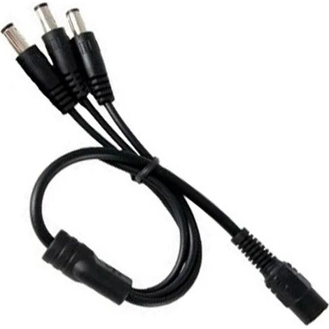 Câble Connexion Jack femelle à 3xJack Mâle