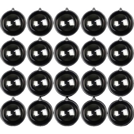 Boules de Noël, Remplissables, 120 Pièces, 10CM, 6PCS (1/2)
